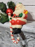 Vintage Santa Stocking Holder