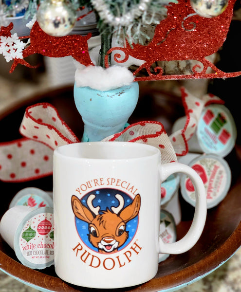 Rudolph Christmas Mug