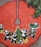 Vintage Panda Christmas Lot