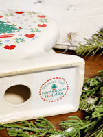 Vintage Christmas Napkin Holder