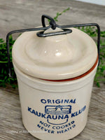 Vintage Kaukauna Cheese Crock