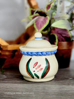 Vintage Shawnee Pottery Jar with Lid