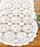 Long Vintage Crochet Table Runner