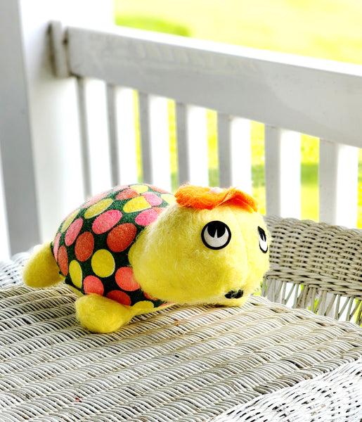 Vintage Turtle Stuffed Toy