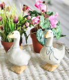 Vintage Louisville Pottery Goose Oil and Vinegar Cruet Set