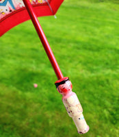 Vintage Kokechi Doll Child Parasol