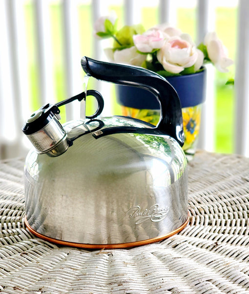 Vintage Revere Ware Whistling Tea Kettle