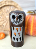 Vintage Owl Candle Holder by Knobler