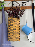 Primitive Wall Basket with Berries