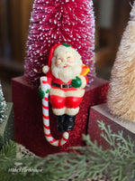 Vintage Santa Stocking Holder