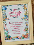 Vintage Kitchen Prayer