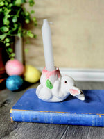 Ceramic Bunny Candleholder